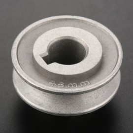 Yetaha Clutch Motor Pulley, Industrial Sewing Machine Accessory, Aluminum Timing Transfer Wheel Pulley for Industrial Sewing Machine, Diameter 45mm