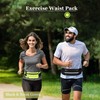 2 Pcs Slim Running Belt Fanny Pack for Women Men,