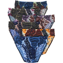 ToBeInStyle Men's Pack of 6 Briefs - Wild Briefs - S