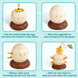 Pop Up Board Game – Interactive Games and Activities for Kids, Toddlers, and Adults – Family Game Night, Parties, Gatherings – Ideal Gift for Birthdays, Christmas, and Easter