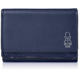 McIntosh Philosophy Buckingham Bear Trifold Wallet, navy