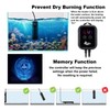 AQQA Submersible Aquarium Heater,100W/200W/300W/500W/800W/1000W/1200W Fish Tank Heater,External Temperature Controller LED