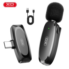 Unbranded XO Lavalier Microphone Wireless Audio Video Vlog Recording Mini Mic for Phone