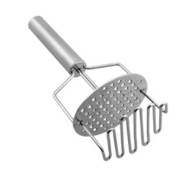 Potato Masher Convenient Stainless Steel Food Masher Sturdy Potato Ricer for Cooking