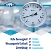 'Pressure Gauge NG63 – 1-0 9bar, G1/4 Back, Vacuum –