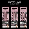 PARSA Beauty LOV.U Nail Scissors (Pink) - Nail Cutter for