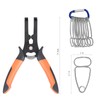 PLATATO 10 Pcs Miter Spring Clamps Kit Spring Loaded Pliers
