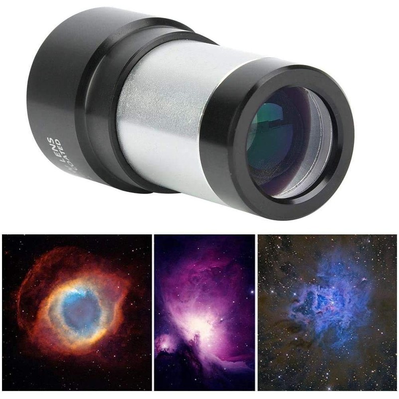 POFET Lens 2X, 1.25 Inch Fully Multi-Coated Metal Barlow Lens