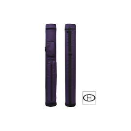 2x2 Hard Oval Pool Cue Billiard Stick Carrying Case (Several Colors Available) (Purple(New))