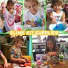 BYONEBYE 126 Pcs DIY Slime Making Kit for Girls Boys