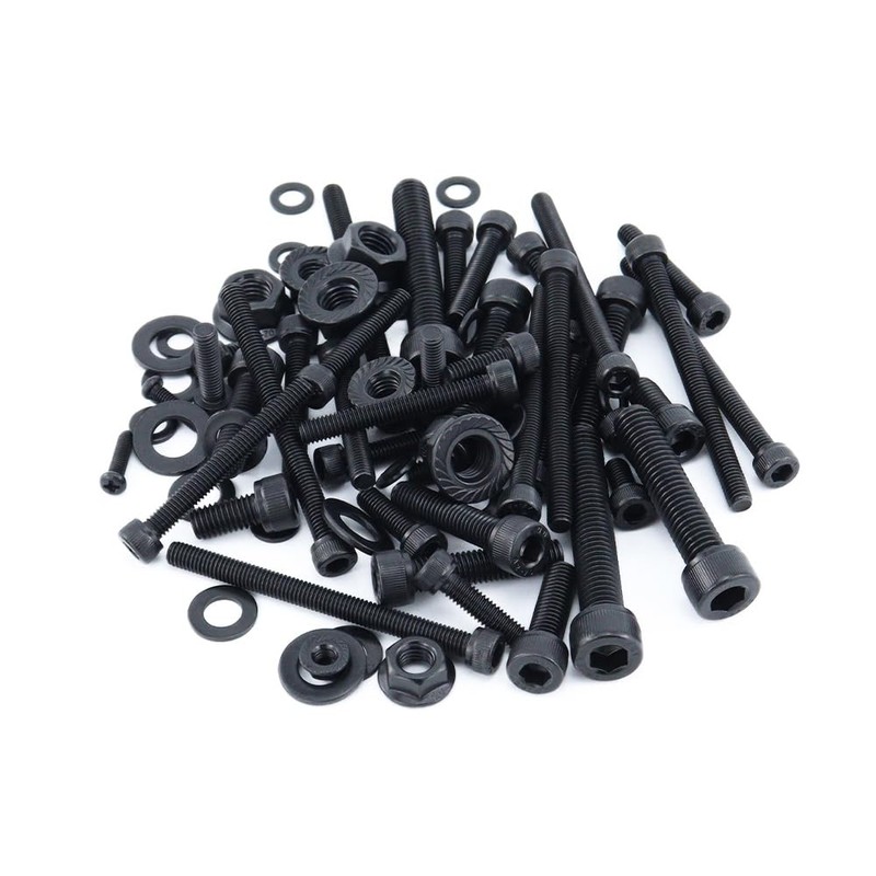 REARACE 426PCS ATV Bolt Screw Kit Fit for TRX450R 2004-2005