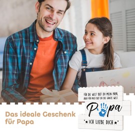 Craftique Dad Gift, Building Block Puzzle Decoration, Birthday Gift for Dad, Father Gift, Best Dad Gifts, Gifts for Dads for Birthday, Father's Day, Christmas, Easter