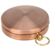 Vbest life Portable Vintage Retro Compass Metal Copper Flip Cover