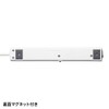 Sanwa Supply TAP-36MG-5 Power Supply Tap, 3P, 6 Outlets, 16.4