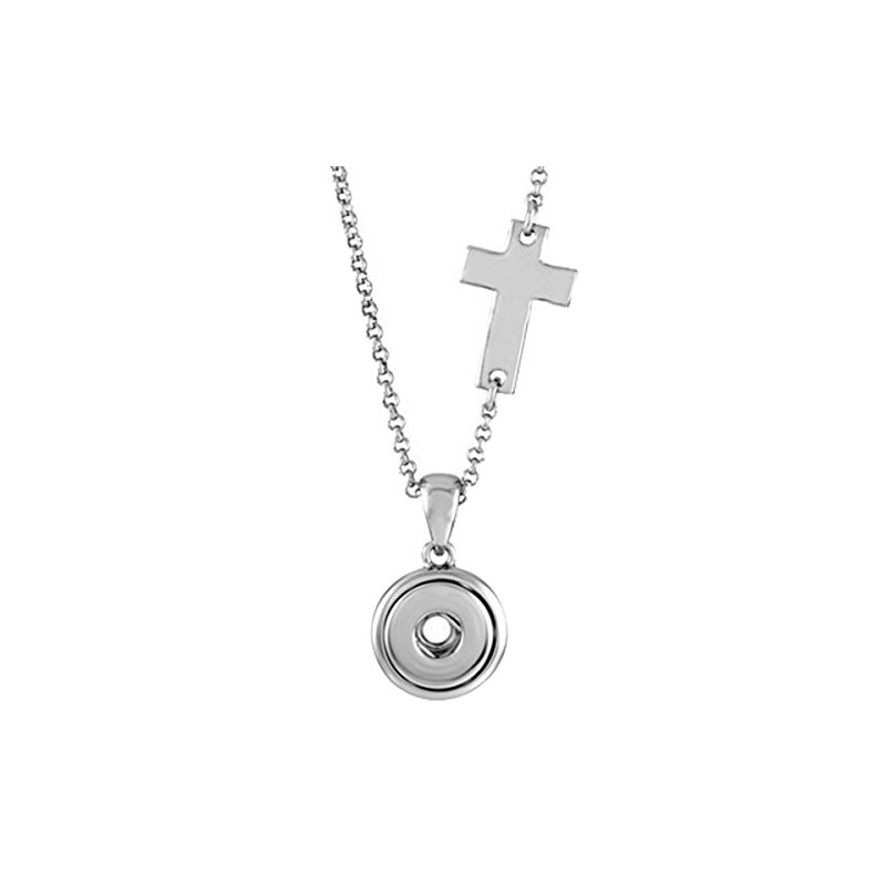 Ginger Snaps Petite Sideways Cross Necklace
