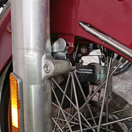 21ST For Harley Softail 21" Wheel Chrome CNC Fender to Fork Adapter Mount Spacer Kit