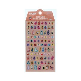 Sun-Star Stationery S8818312 Moomin Goods, Stickers, Mini Size, Decoration, Little Mi
