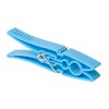 20 Plastic Clothes Pegs Clothes Line Socks Towels Blue