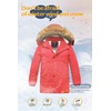 CREATMO US Boys Long Stylish Winter Outdoor Coats Heavyweight Sherpa