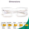 VISOONE Progressive Multifocal Anti-Fog Reading Glasses with Anti-Blue Light and
