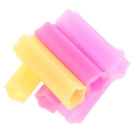 3pares Protectores de Silicona para Tijeras de Cutícula Antideslizantes Fundas para Cortacutículas Manicura Cubierta Protectora Duradera y Portátil