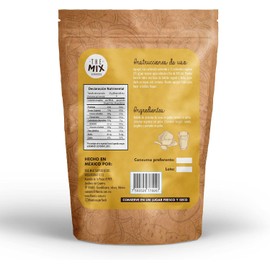 Golden milk - Leche Dorada - Cúrcuma, jengibre, canela y pimienta - Vegano, Sin azúcar -Sólo se agrega agua - Sin endulzar - 300 g Rinde 15 porciones -THE MIX SUPERFOODS
