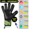Keeperking Children's Goalkeeper Gloves with and without Finger Protection, Football