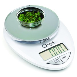 Ozeri Pro Digital Kitchen Food Scale, 0.05 oz to 12 lbs (1 gram to 5.4 kg)