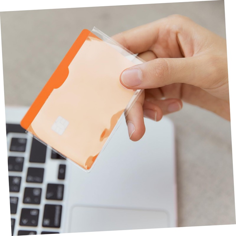 CAXUSD 20pcs Clear Card Protector Sleeves Sports Card Protectors for