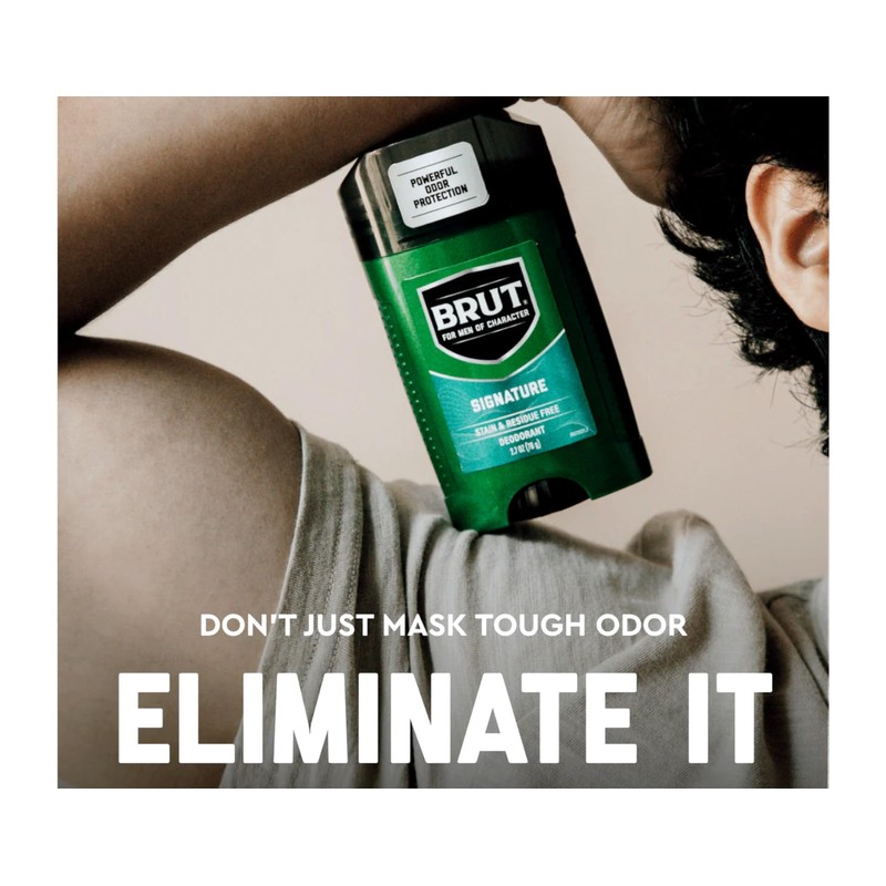 Brut Deodorant 24 Hour Protection Original Scent - 4 Pack