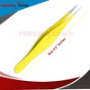 PRECISE CANADA 4.5" Eyebrow Tweezers Sharp Precision Tip Stainless Steel