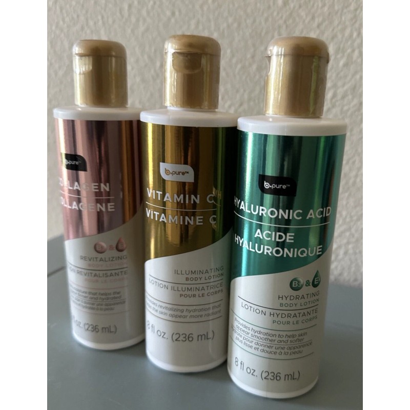 Pure B-pure Collagen, Hyaluronic Acid and Vitamin C Body Lotion