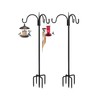 FEED GARDEN [Upgrade Version 92 Inch Three Shepherd Hooks for