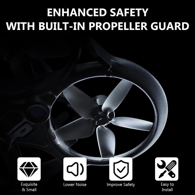 Hengrongshen Avata Propeller, 8 Pieces Drone Avatar Propeller with 20