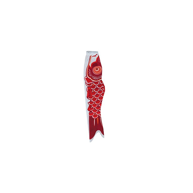 In the Breeze Koi Fish Windsock, 24-Inch, Red,4777