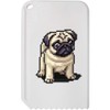 'Pixel Art Pug Puppy' Plastic Ice Scraper (IC00034717)