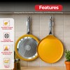 SALFORD 11.5 inch Nonstick Ceramic Crepe Pan, Flat Skillet Griddle