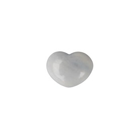 Stone City Blue Calcite Puffy Heart for Healing Crystal Stone Modern Decoration