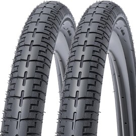 MetersGod 2 Pcs, 28x1.95 Bike Tires, Durable Folding 28 Inch 52-622 28x1.95 Road Bicycle Tires, Replacement Bike Tires for Road Cruiser Bicycle, Clincher