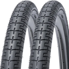 MetersGod 2 Pcs, 28x1.95 Bike Tires, Durable Folding 28 Inch 52-622 28x1.95 Road Bicycle Tires, Replacement Bike Tires for Road Cruiser Bicycle, Clincher