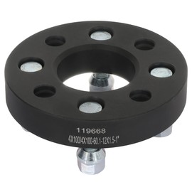 4x100 Wheel Adapters & Spacers for MR2 Spyder 2000-2005 for Aveo 2004-2011 AZHZ 4PCS 1 inches Black Wheel Spacer Kit
