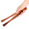 Bamboo Toast Tongs, Wooden BBQ Serving Tong Portable Toast Tongs