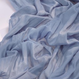 Socomi Socomi 10pcs Dusty Blue Summer Cheesecloth Table Runner Boho Rustic Gauze 120 inch 10FT Cheese Cloth Runner for Wedding Party Baby Shower Birthday Home Decor Holiday Decorations