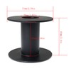 Plastic Spool RLECS 6pcs 71mm Black Bobbin Empty Spools for