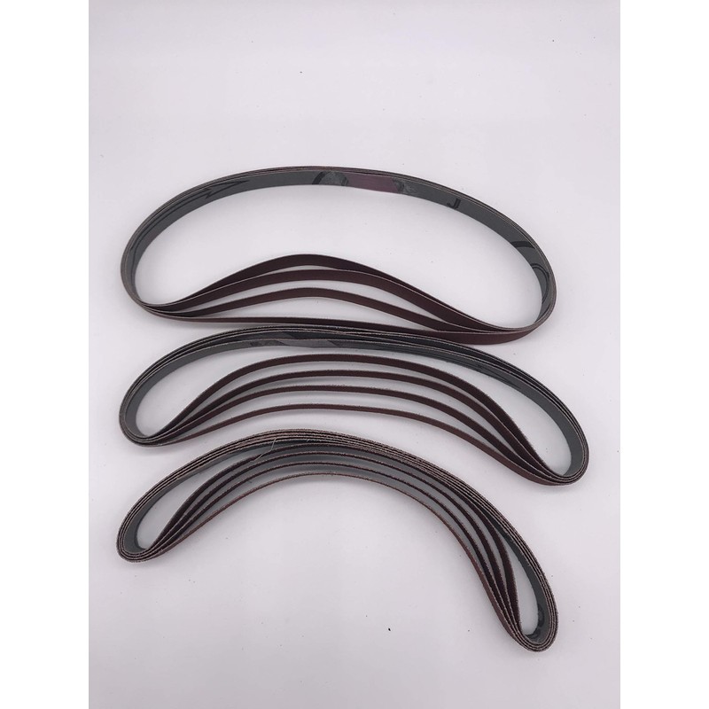 Sanding Stick 1/2" Replacement Belts 12 Belts Coarse Grits