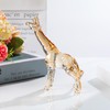 Arikyrist Crystal Gold Giraffe Collectible Figurines, Birthday Christmas Cute Giraffe