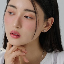 Gold&Deer 14K Goldfield Plain Ribbon Earrings Yellow Gold / 골드앤디어 14K 골드필드 플레인 리본 귀걸이 옐로우골드