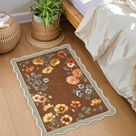 GarveeHome - Alfombra floral