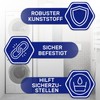Pack of 2 drum fins for washing machine with the