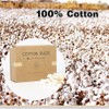 400pcs Black Cotton Swabs for Makeup & Ear Cleaning Set